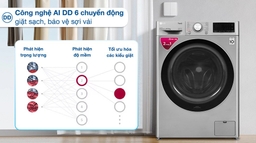 Máy giặt LG 9kg cửa ngang nào bán chạy nhất tháng 10/2023?