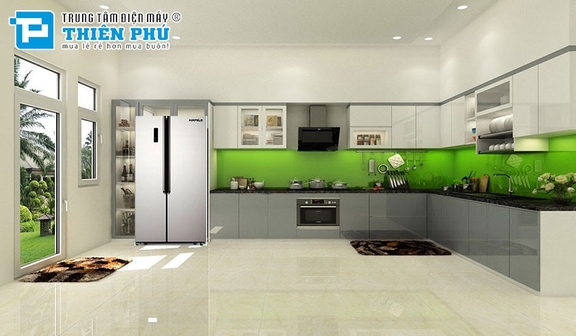 Đánh giá chi tiết tủ lạnh Hafele Side By Side HF-SB5321FB: Thông tin, ưu nhược điểm