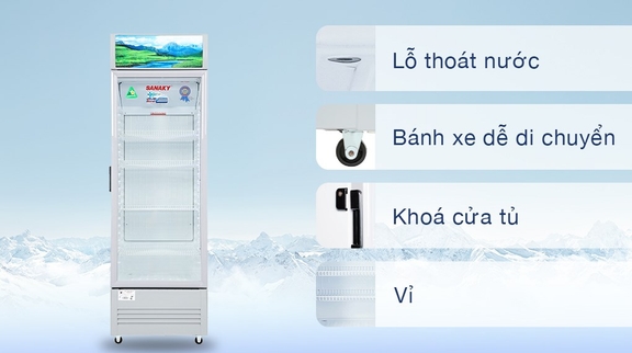 Những lý do bạn nên chọn Tủ Mát Sanaky VH-408K để bảo quản thực phẩm