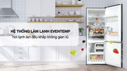 Tủ lạnh Electrolux EBB3442K-A: Giải pháp tối ưu cho thực phẩm tươi ngon