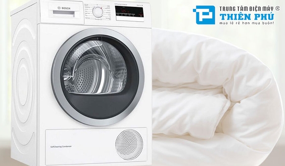 Máy sấy quần áo Bosch 8Kg WTB86201SG và những đặc điểm nổi bật nhất