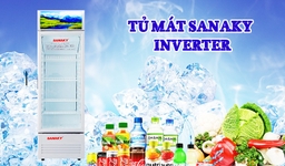 Những lý do bạn nên sắm tủ mát Sanaky inverter 1 cánh VH-308K3L ngay đầu nắng nóng