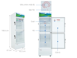 Đánh giá chất lượng tủ mát Sanaky Inverter 340 lít 2 cánh VH-408W3L