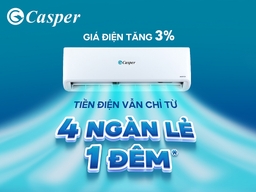 Top 3 điều hòa Casper chính hãng chỉ từ 4 &#8211; 7 triệu VNĐ
