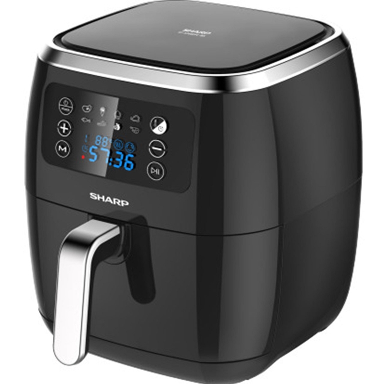Nồi Chiên Không Dầu Sharp KF-AF68EPV-BK 6.8 lít