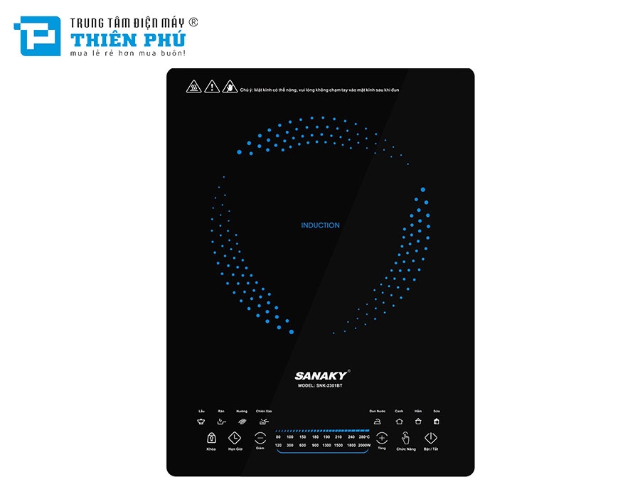 Bếp Từ Đơn Sanaky SNK-2301BT