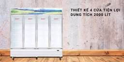 Khám phá các ưu điểm nổi bật có trên tủ mát Sanaky giá rẻ VH-2209HP