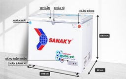 Nên mua tủ đông Sanaky 2 ngăn VH-2899W3 không? Ưu, nhược điểm là gì?