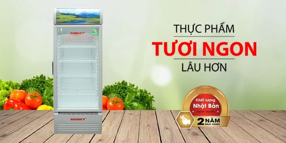 Sử dụng tủ mát Sanaky VH-308K3 sao cho hiệu quả khi bảo quản thực phẩm và tiết kiệm điện