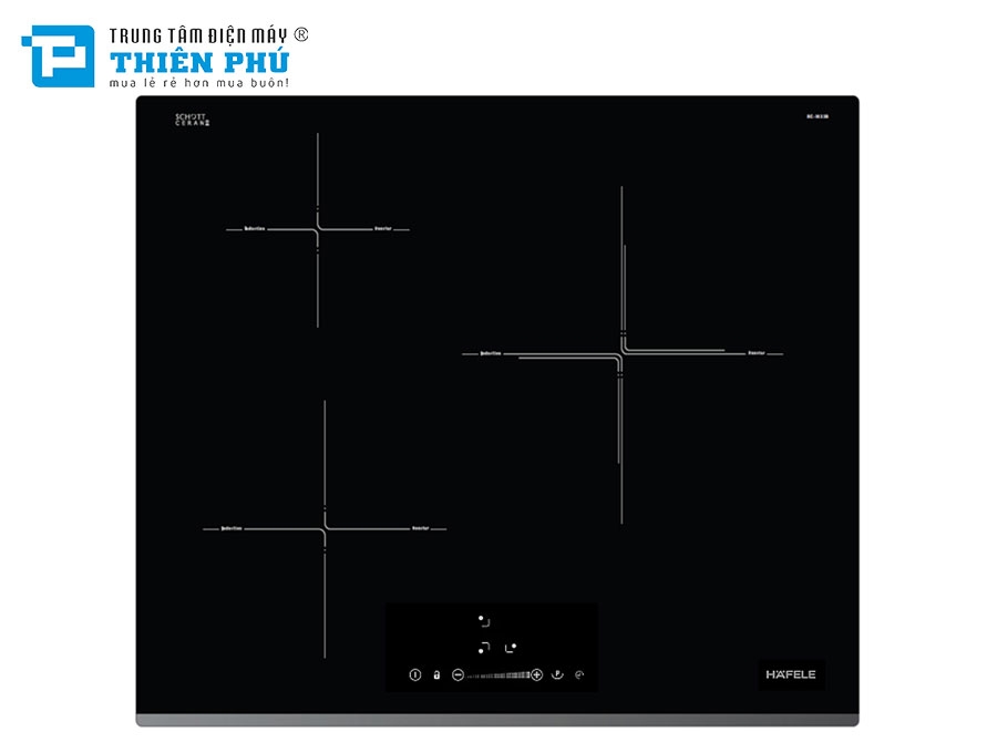 Bếp Từ Hafele 3 Vùng Nấu HC-I6032B (533.09.901)