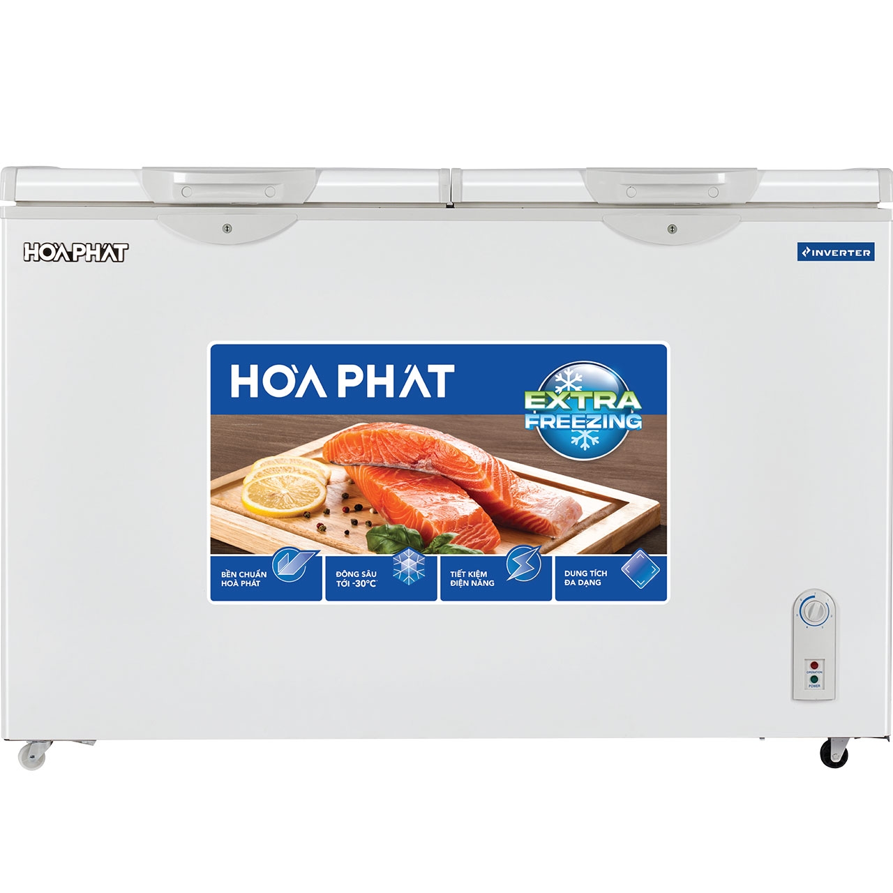 Tủ đông Hòa Phát Inverter 352 lít HPF AD8352 có những ưu nhược điểm gì?