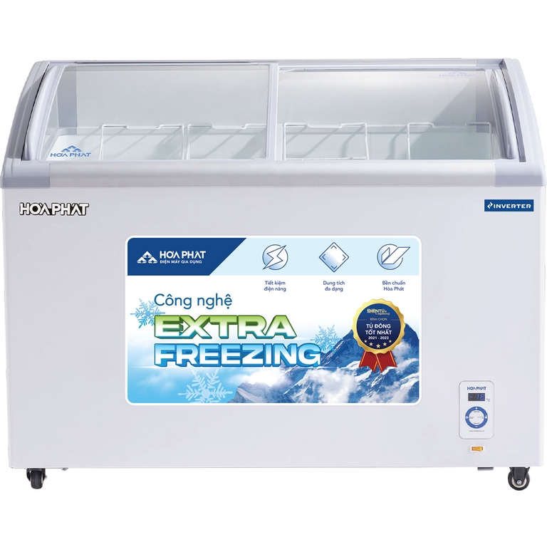 Tủ Đông Hòa Phát Inverter 280 Lít 1 Ngăn 2 Cánh HSF AD8280.C1