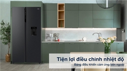 Sản phẩm chất lượng, đáng mua &#8211; Tủ lạnh Aqua AQR-SW541XA(FB)