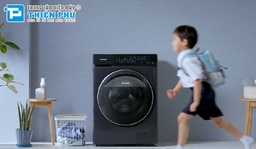 Máy giặt Panasonic 10,5kg NA-V105FR1BV: Công nghệ tiên tiến bảo vệ sức khỏe gia đình