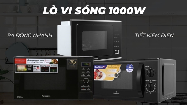 Top 3 lò vi sóng Panasonic tốt nhất 2024: Lựa chọn hoàn hảo cho mọi gia đình