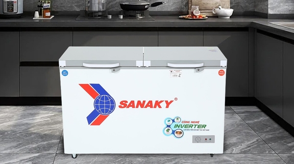 Khám phá tủ đông Sanaky inverter VH-4099W4K: Thiết kế thông minh với 2 ngăn riêng biệt