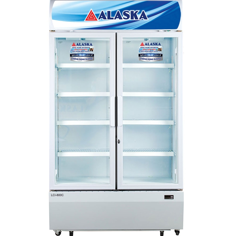 Tủ Mát ALaska Inverter 800 Lít 2 Cánh LCI-800C