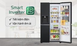 Tủ lạnh LG GR-X257BL &#8211; Lựa chọn lý tưởng cho gia đình có nhu cầu trữ cao