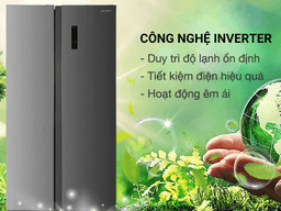 Giới thiệu tủ lạnh Sharp SJ-SBXP600V-DS 600 lít, lý tưởng cho gia đình đông người