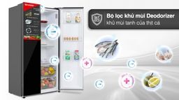 Tầm ngân sách hơn 13 triệu bạn nên chọn tủ lạnh Sharp SJ-SBX530WD-DG