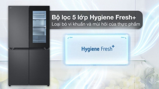 Tủ lạnh LG LFB66BLMI mang đến những tiện nghi thiết thực