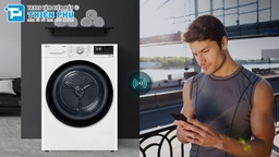 Tìm hiểu mọi mặt của chiếc máy sấy quần áo LG 10.5kg DVHP50W