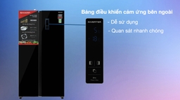 Vì sao tủ lạnh Sharp SJ-SBX530VG-BK được đánh giá cao ở hiện tại?