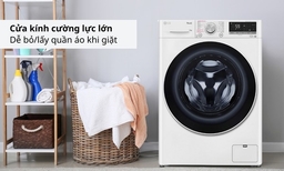 Điểm qua những ưu điểm nổi bật trên máy giặt LG inverter FV1413S4W 13kg