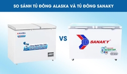 So sánh thương hiệu tủ đông Sanaky và tủ đông Alaska: Hãng nào tin dùng hơn?