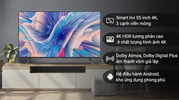 Smart Tivi Casper Qled 55 Inch 4K 55QG8000 – Tivi mang đến trải nghiệm giải trí tuyệt vời