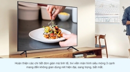 Đánh giá chung về Smart Tivi Samsung 55 inch UA55AU7700KXXV xem có gì vượt trội, có đang mua hay không ?