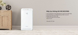 Đánh bại ô nhiễm, bảo vệ sức khỏe mỗi ngày cùng với máy lọc không khí Daikin MC40UVM6-7