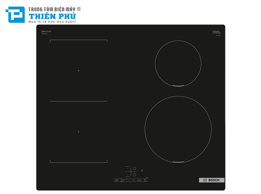 Bếp Từ Bosch PWP611BB5E 4 Vùng Nấu Series 4