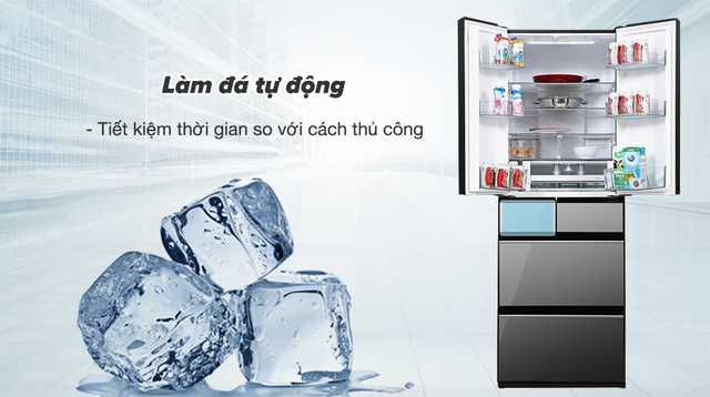 Đánh giá tủ lạnh Hitachi 6 cánh R-GW670TV(XM) dưới mọi góc nhìn