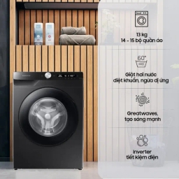 Đánh giá chi tiết máy giặt Samsung inverter WW13T504DAB/SV 13kg