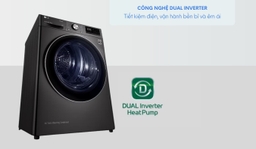Máy sấy quần áo LG inverter DVHP09B giải pháp tiện lợi và tiết kiệm điện cho mỗi lần sấy