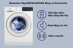 Top 4 máy giặt Electrolux thiết kế đẹp, chất lượng tốt hiện nay