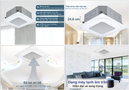 Sự lựa chọn tinh tế cho không gian với TOP 3 điều hòa âm trần cassette giá rẻ