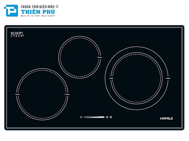 Bếp Từ Hafel 3 Vùng Nấu HC-I773B (536.01.595)