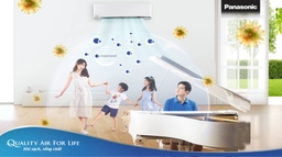 Điều hòa Panasonic 1 chiều CS-N18AKH-8 làm sạch không khí, khử mùi chỉ với 15tr