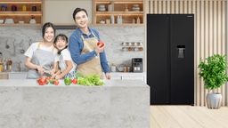 Tủ lạnh Sharp SJ-SBX530WD-DG 2 cánh, lựa chọn tuyệt vời cho người dùng