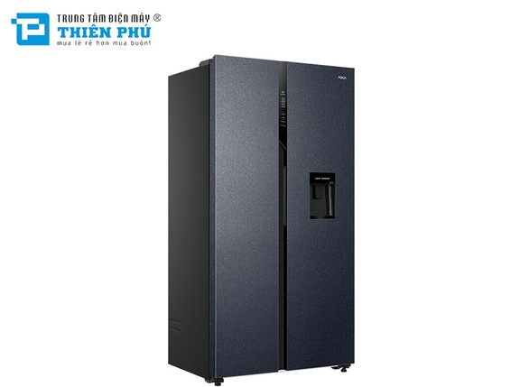 Tủ lạnh Aqua Side By Side Inverter 550 lít AQR-S612XA(WCB)