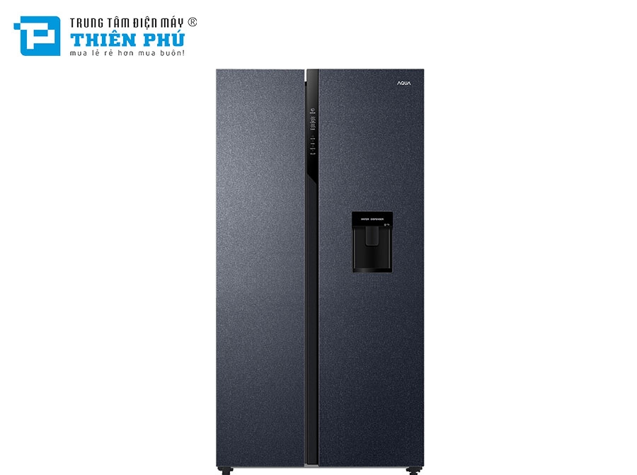 Tủ lạnh Aqua Side By Side Inverter 550 lít AQR-S612XA(WCB)