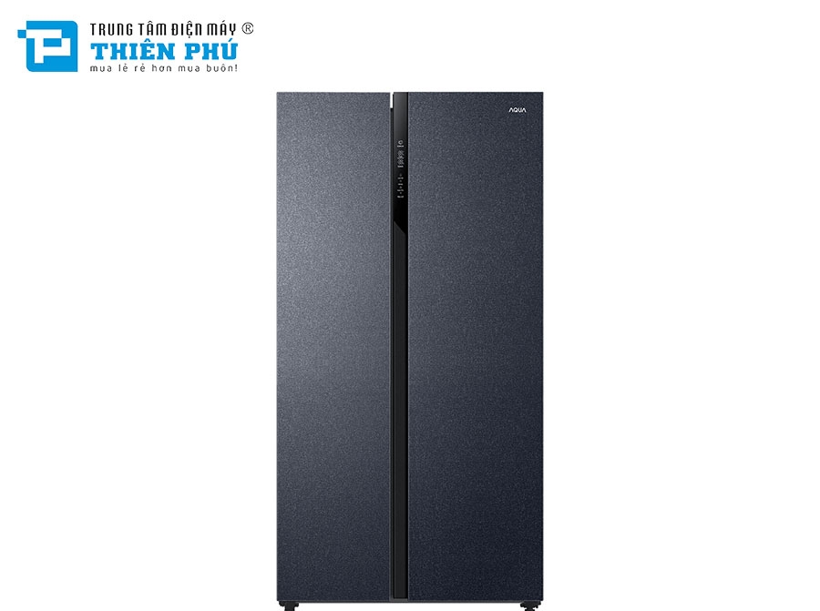 Tủ Lạnh Aqua Side By Side Inverter 550 lít AQR-S612XA(CBC)