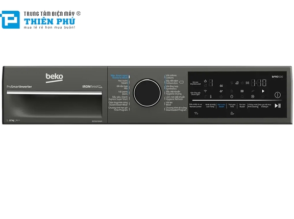 Máy Sấy Quần Áo Beko Inverter 12Kg B5T66230WM