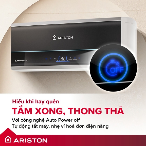 Bình nóng lạnh Ariston Slim3 30 LUX – Chất lượng Ý dành cho người Việt