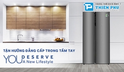 Tủ lạnh Aqua inverter AQR-S480XA(SG) nâng tầm chất lượng cuộc sống