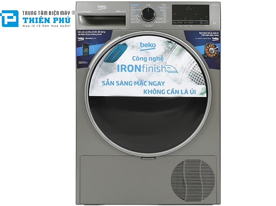 Máy Sấy Quần Áo Beko 9Kg B3T4329M
