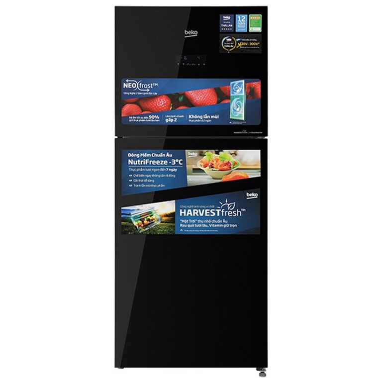 Tủ lạnh Beko Inverter 375 Lít RDNT401E50VZHFSGB
