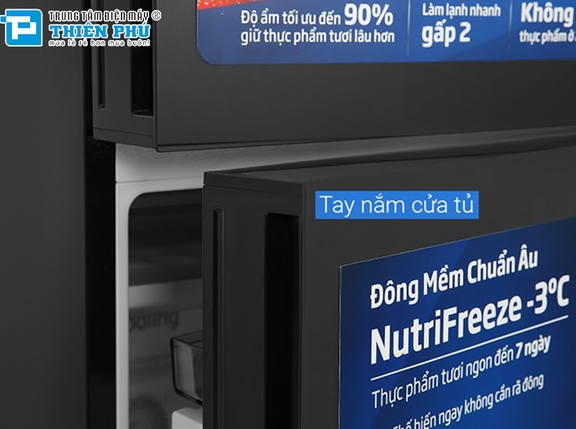 Tủ lạnh Beko Inverter 375 Lít RDNT401E50VZHFSGB